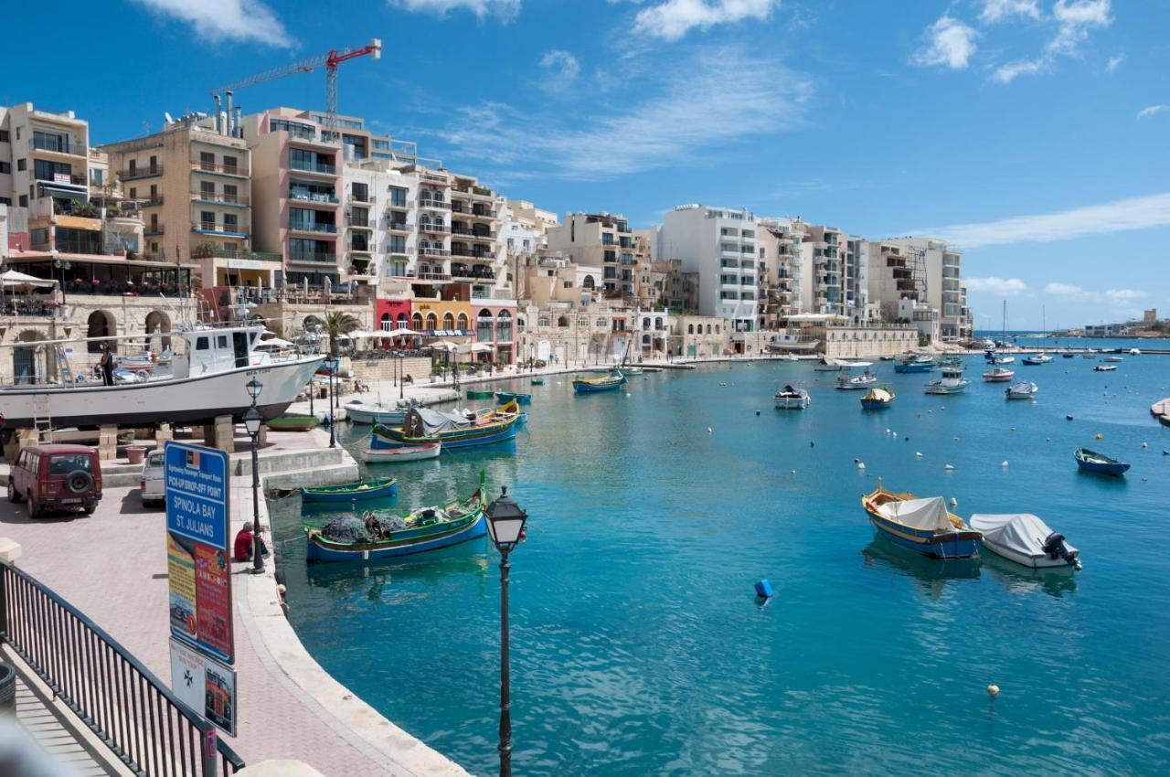 Modern 1Br Maisonette Steps From The Promenade Sliema Kültér fotó